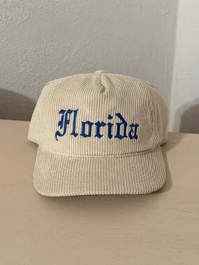 Florida Gators Reclaim Corduroy Script Hitch Snapback Hat NWOT